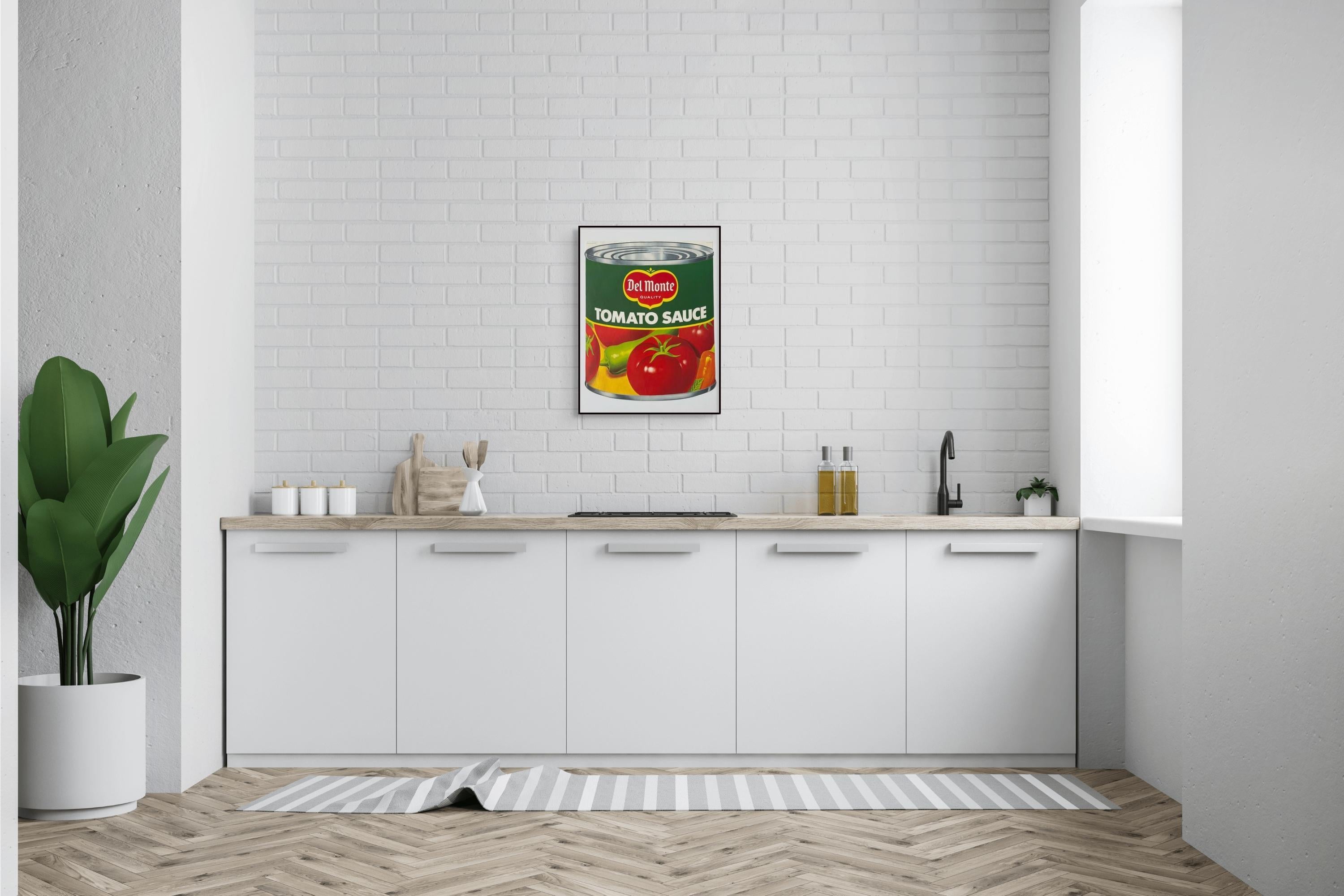 1960s Original Lithograph Del Monte Tomato Sauce Can II For Sale 4