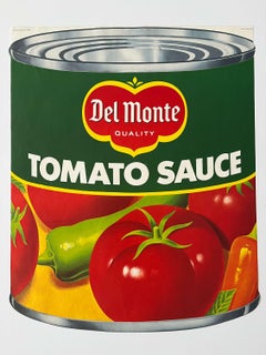 Vintage 1960s Original Lithograph Del Monte Tomato Sauce Can II