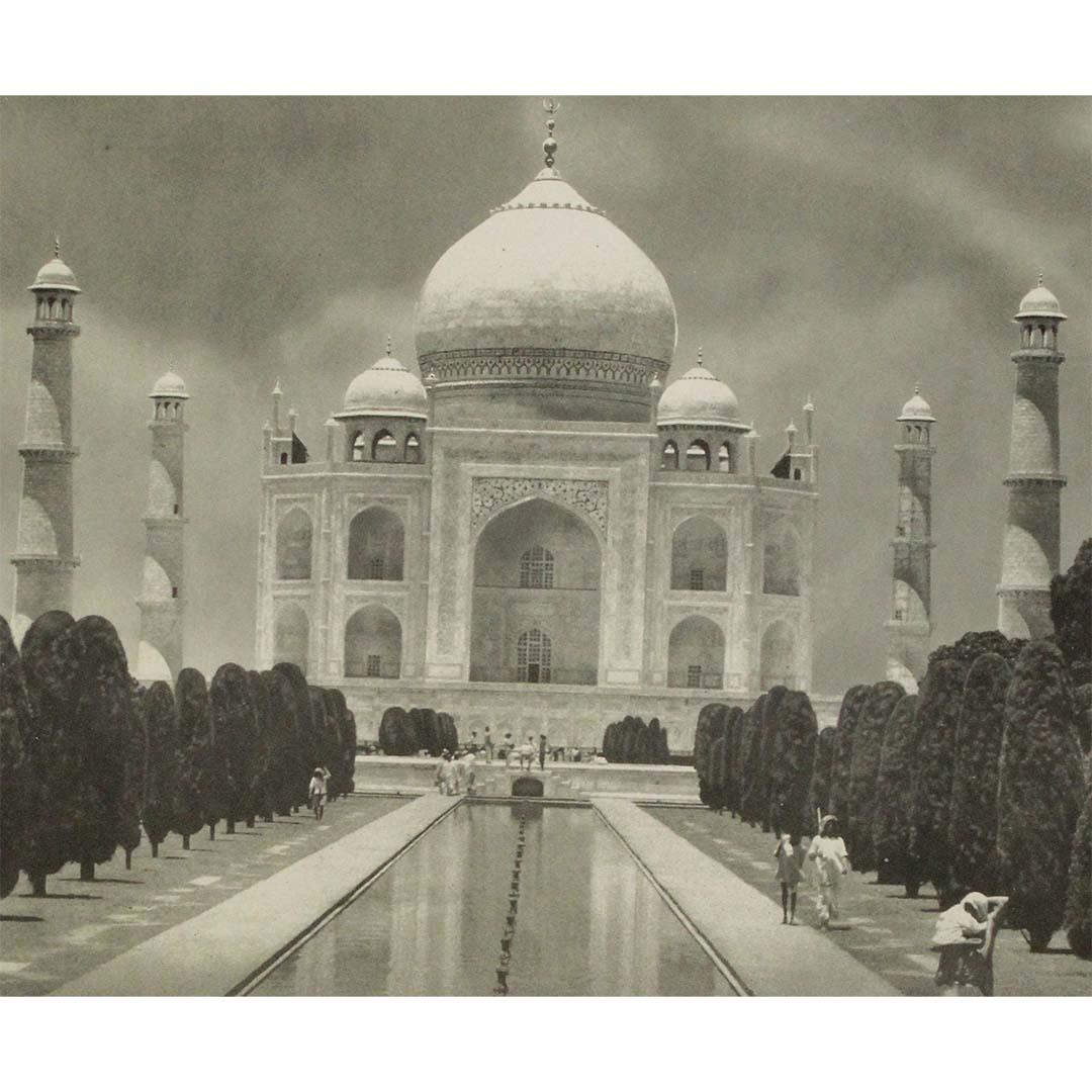 1961 original travel poster titled Inde – Taj Mahal For Sale 1