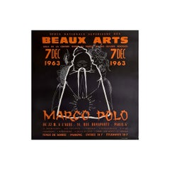 1963 Original poster for the - Marco Polo -  Grande Masse des Beaux-Arts