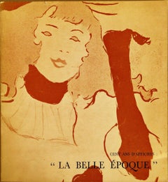 1964 Unknown 'Cent ans D'affiches:"La Belle Epoque"' Red,Orange Book