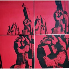 1968 Original poster For the Victory of the Vietnamese Revolution - Berlin