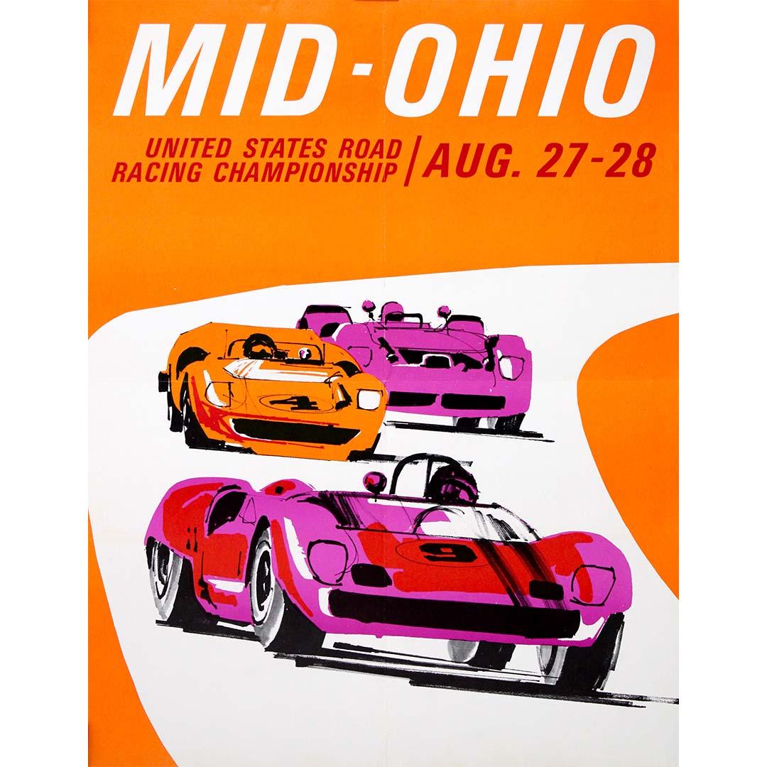 Unknown - 1968 original poster - Mid-Ohio United States Road