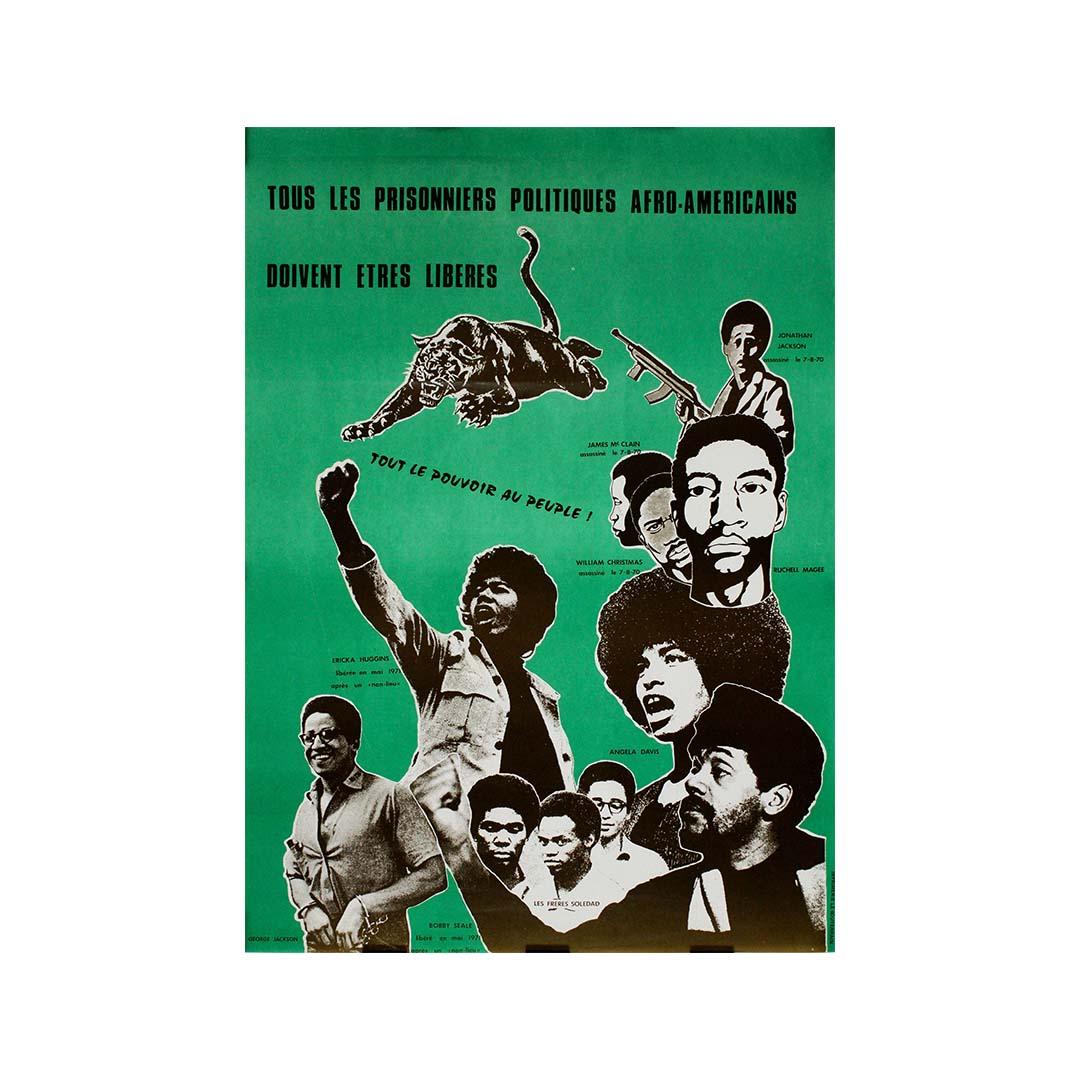 1971 Black Panthers poster - All power to the people! - Black Power For Sale 2