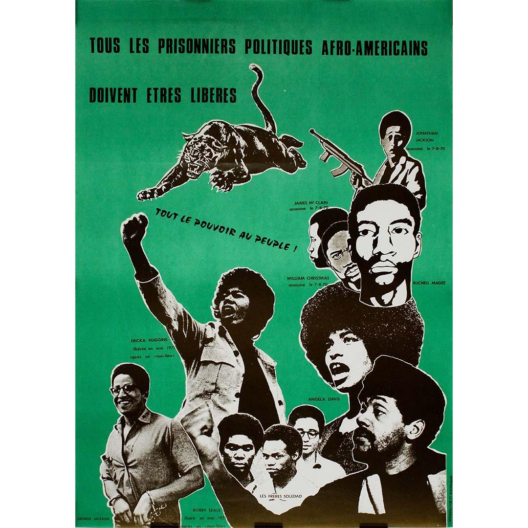 1971 Black Panthers poster - All power to the people! - Black Power - Print by Unknown