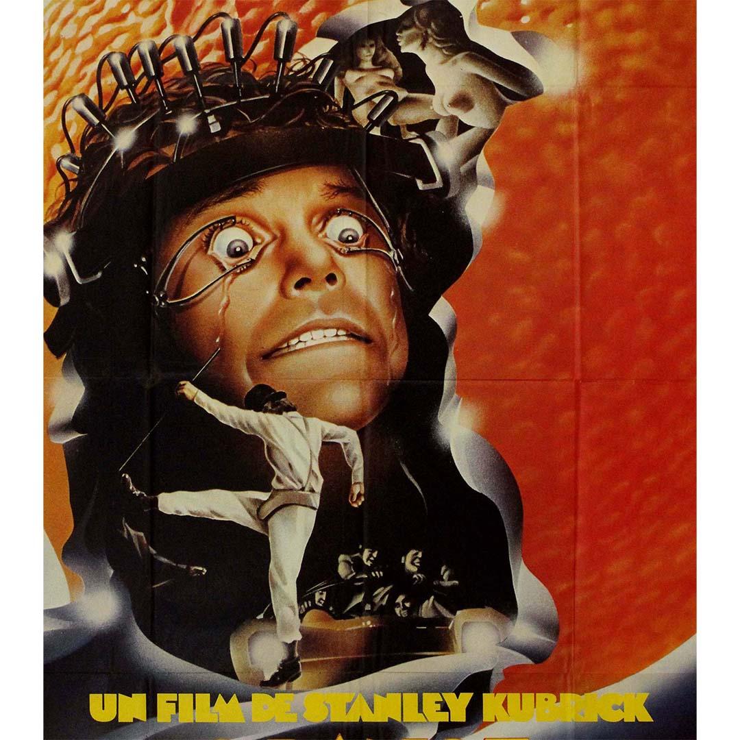 1971 original movie poster for A Clockwork Orange by Stanley Kubrick For Sale 1