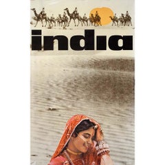 1971 Original travel poster titled simply “India”