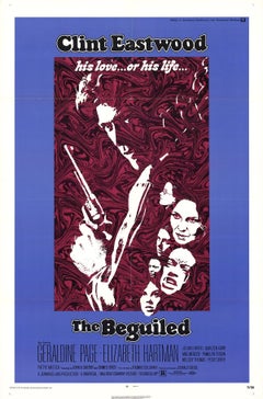 1971 Unknown 'The Beguiled' Vintage Multicolor USA Offset Lithograph