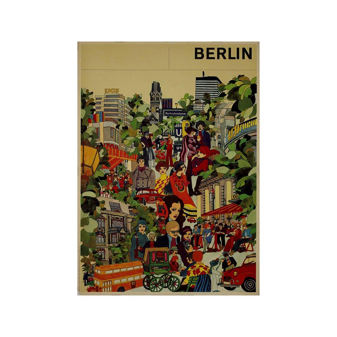 1972 original poster for Brose und Partner, Berlin For Sale 2