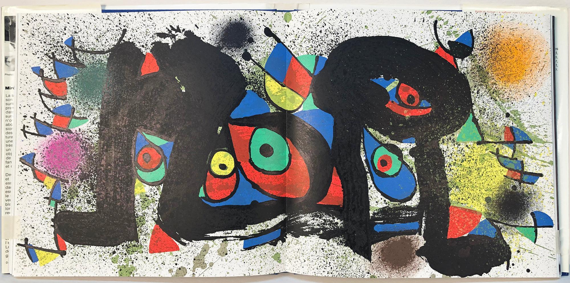 Livre de référence Miro Sculptures de Joan Miro, 1973 - Abstrait Print par Unknown
