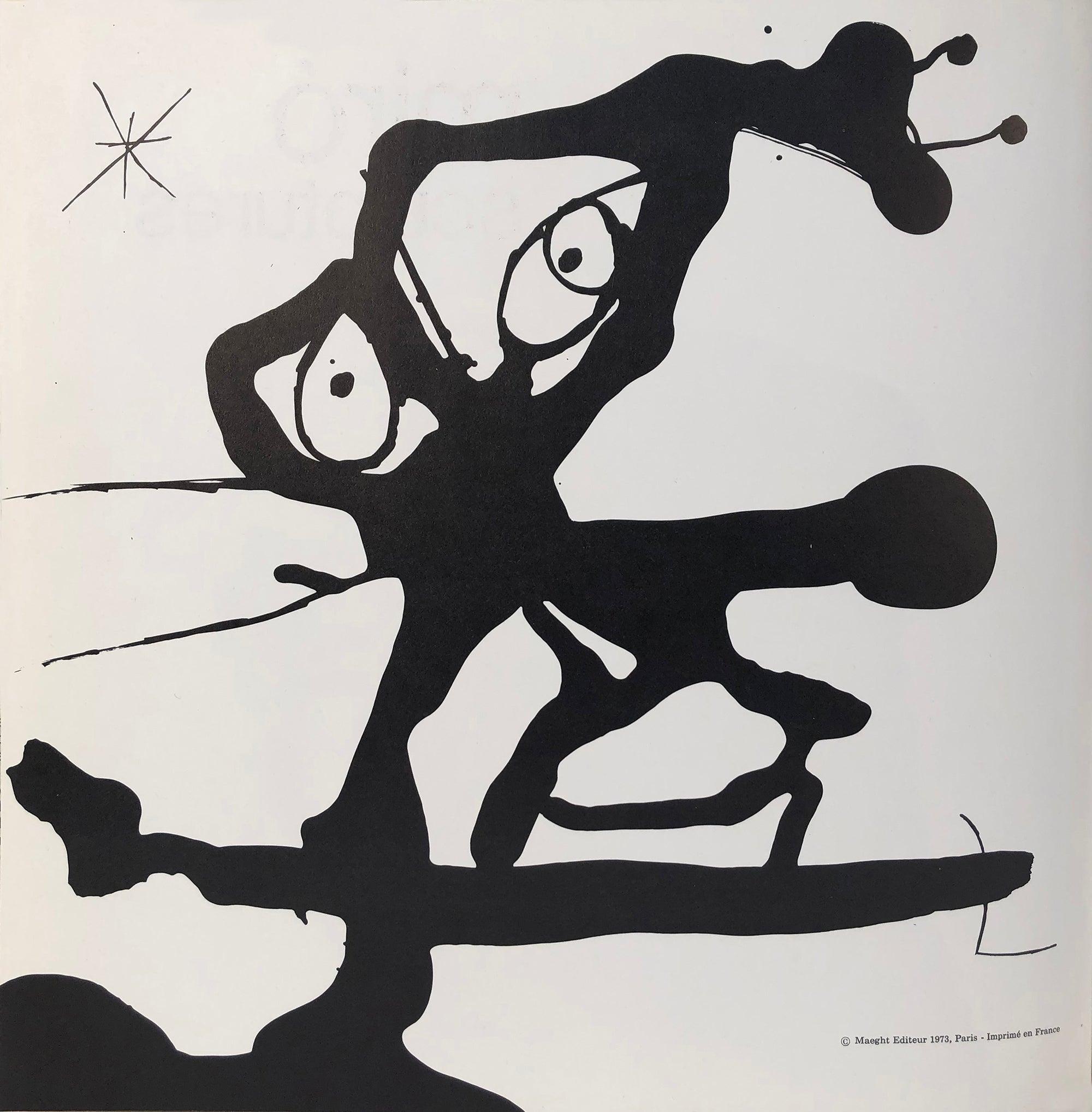 Livre de référence Miro Sculptures de Joan Miro, 1973 en vente 1