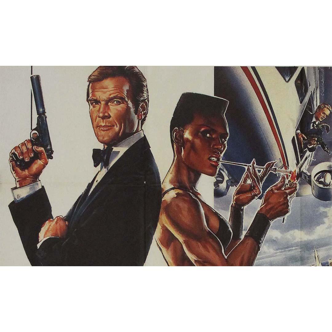1985 original poster for James Bond 007 - A view to kill For Sale 1