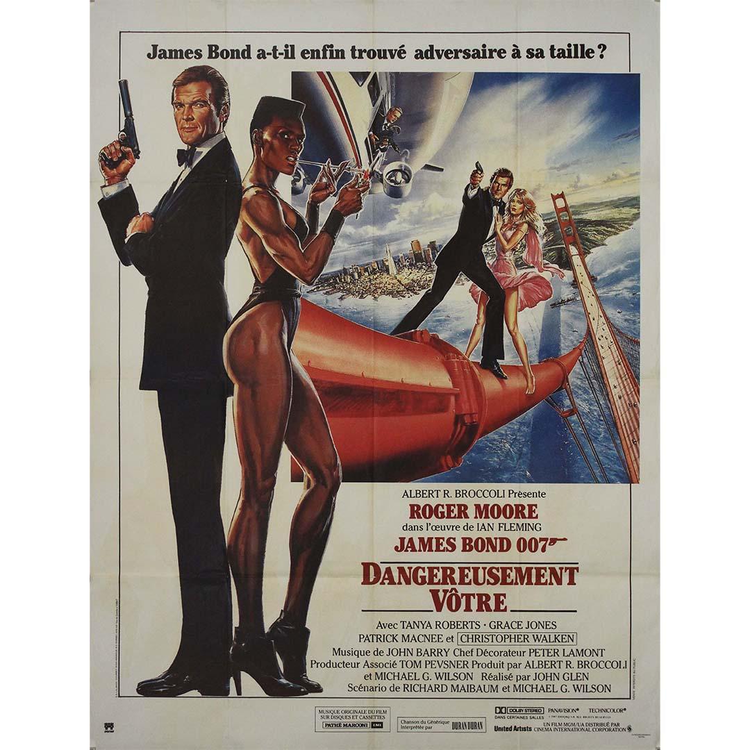 1985 original poster for James Bond 007 - A view to kill - Print by Unknown