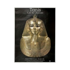 Affiche de l'exposition de 1987 : Expositions d'égyptologie - Grand Palais Paris