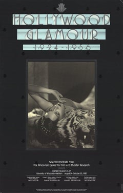 Retro 1987 Unknown 'Hollywood Glamour 1924-1956' Photography Black & White USA Offset 
