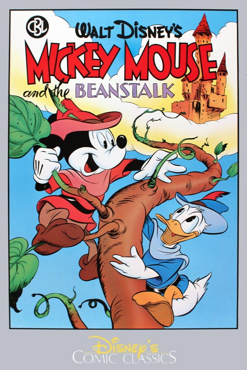 1987 'Walt Disney's Mickey Mouse and the Beanstalk' Animation Vintage - Print by Unknown