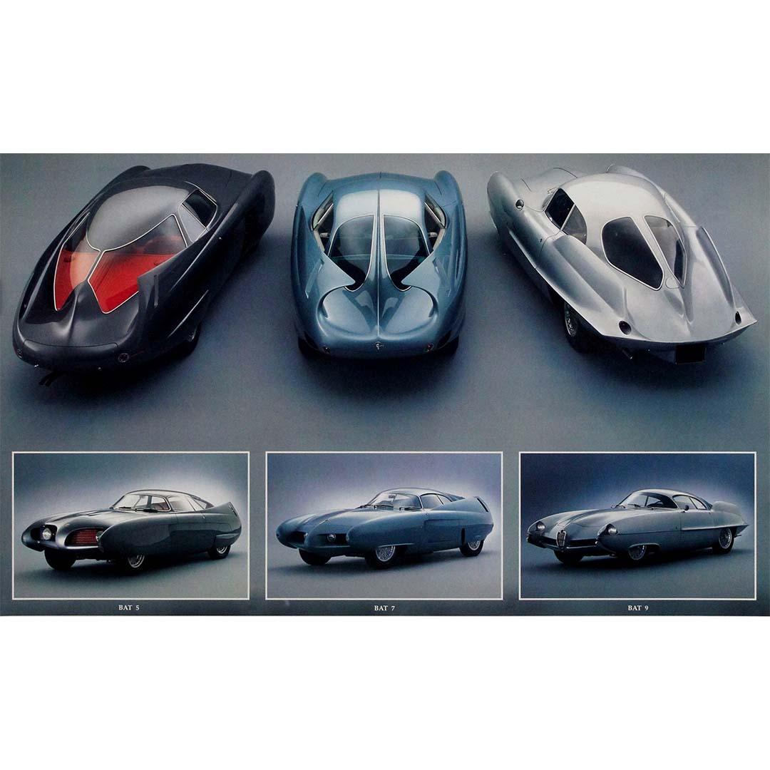 L'affiche originale de 1992 célèbre les 80 ans de Bertone (1912-1992) en vente 1
