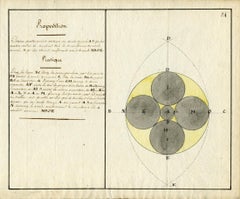 19th Century French Geometry Manuscript 11