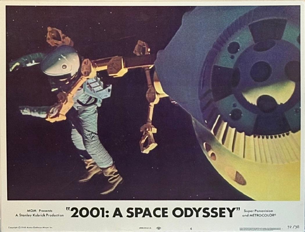 « 2001 : L'Odyssée de l'espace » (1968) – Affiche de cinéma vintage originale, non encadrée