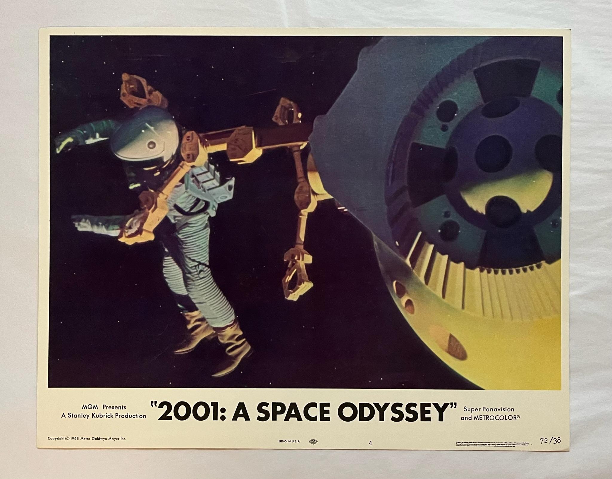2001: A Space Odyssey - Original 1968 Lobby Card #4 - Print by Unknown