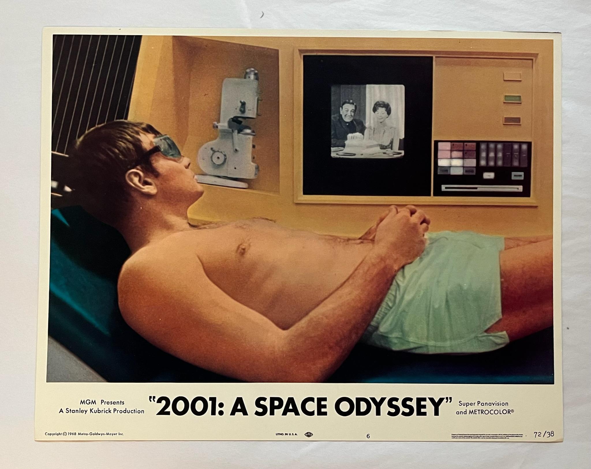 2001: A Space Odyssey - Original 1968 Lobby Card #6 - Print by Unknown