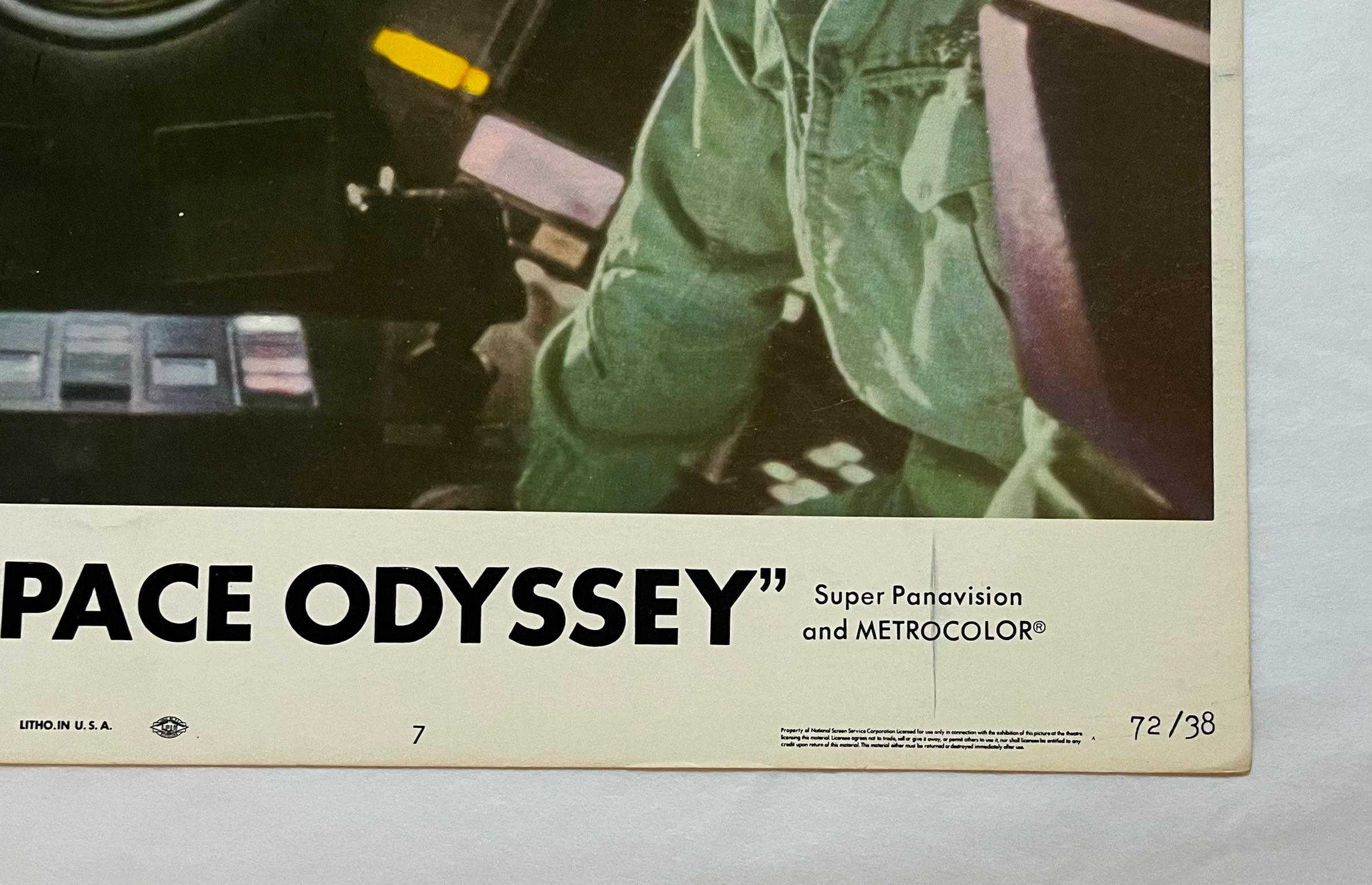 2001: A Space Odyssey - Lobby Card originale del 1968 #7 - Figurative Print Nero di Unknown