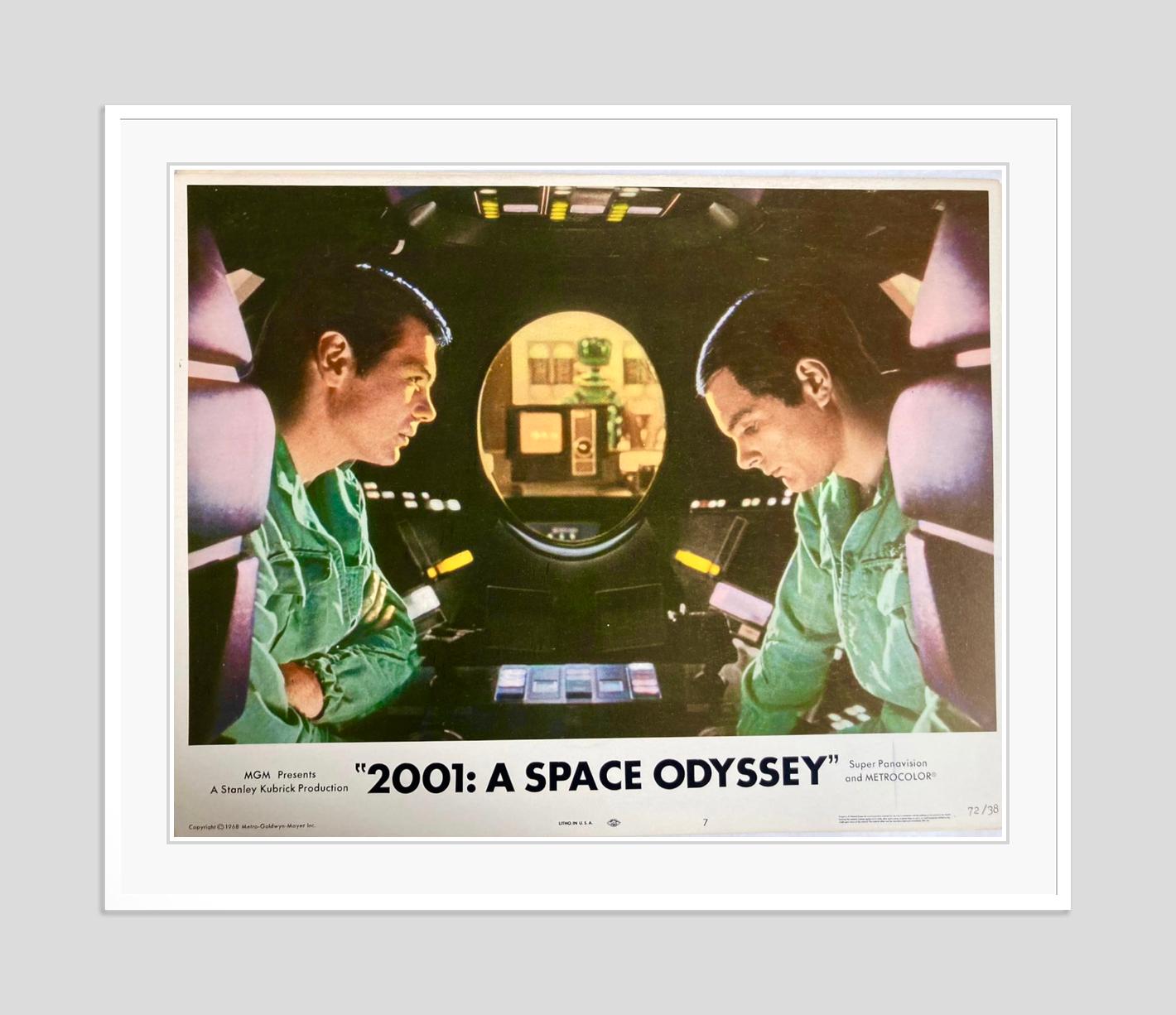2001 A Space Odyssey - Original Vintage 1968 Movie Film Cinema Lobby Card  - Print by Unknown