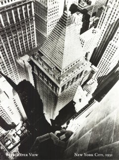 2001 Unknown 'Skyscraper View, 1931' Photography Offset Lithograph
