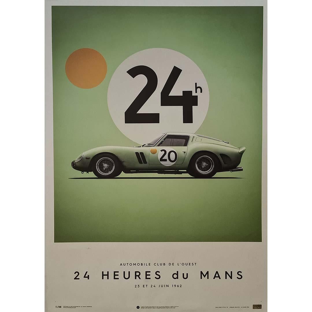 2015 Original 24 Heures du Mans Ferrari 250 GTO Poster