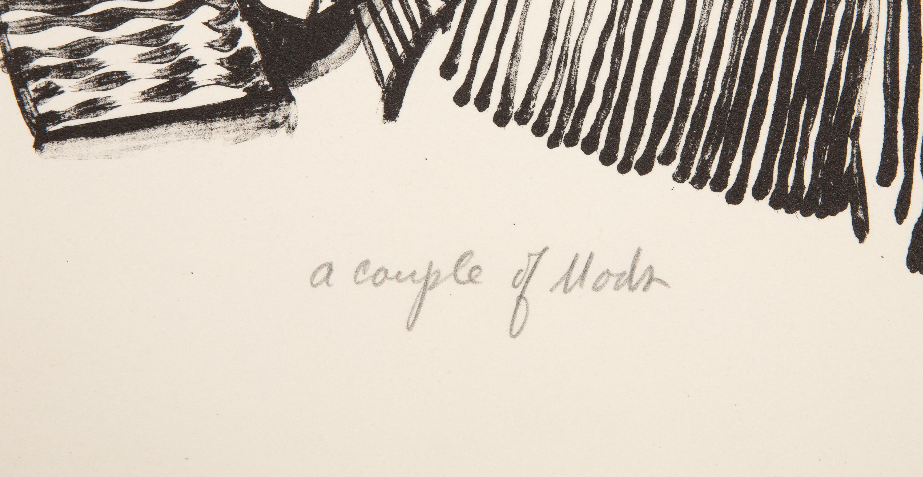 A couple of Mods, Gravure moderne de Peter Paone en vente 2