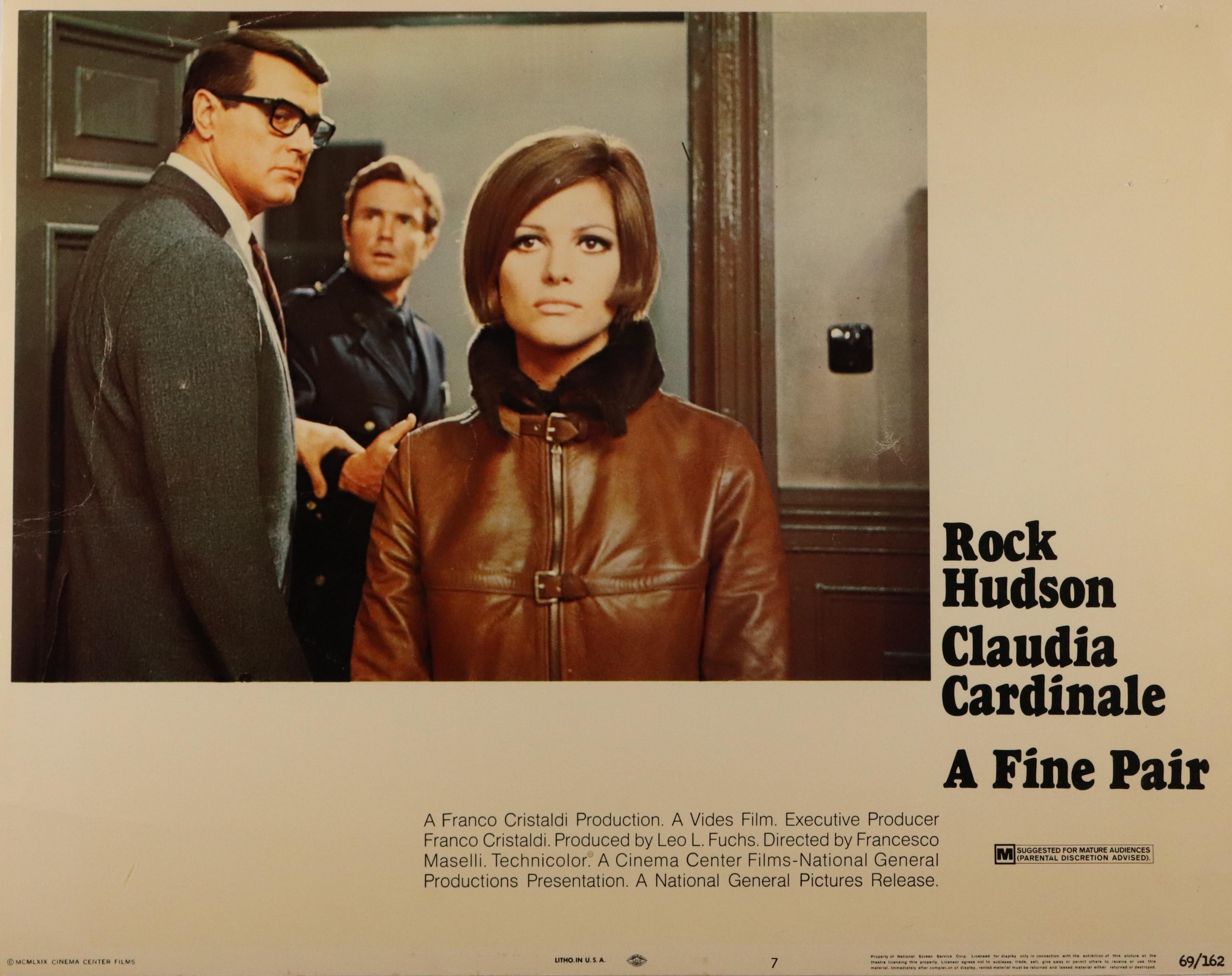 Unknown Interior Print - "A Fine Pair", Lobby Card, Italy 1968