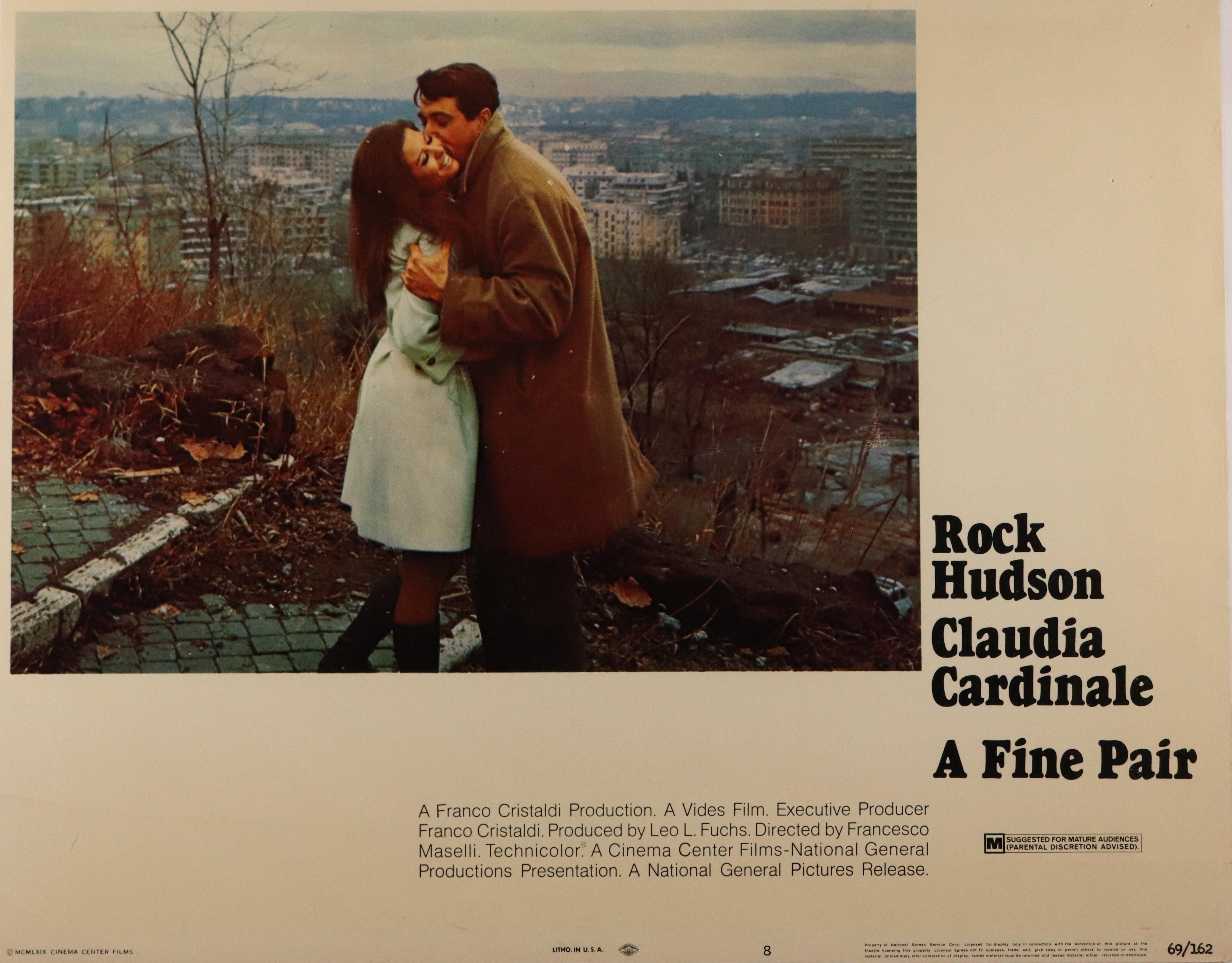 Unknown Interior Print - "A Fine Pair", Lobby Card, Italy 1968