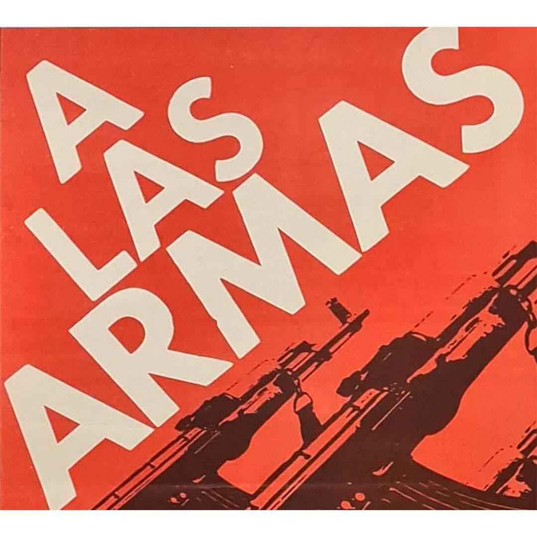 A las armas (To arms) ist ein Plakat der kubanischen Revolution gegen die USA im Angebot 1