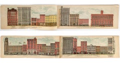 Vista pictórica de Broadway, 1899 - 74 planchas cromolitográficas