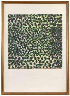 Composition abstraite - Lithographie - 1966