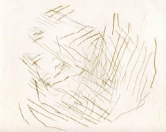 Abstract Composition - Original Etching and Drypoint - Mid-20th Century