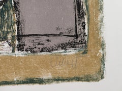 Abstract Composition - Lithograph- 1970s