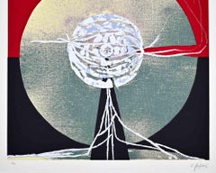 Abstract Composition - Screenprint - 1970s