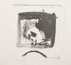 Abstracted Screen, Abstract Expressionist Lithograph by Unknown Artist