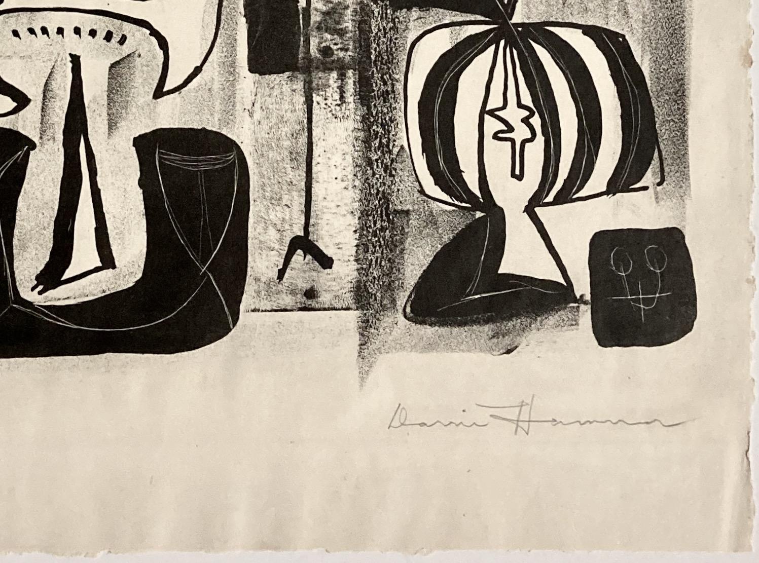 (Abstraction) - American Modern Print by Unknown
