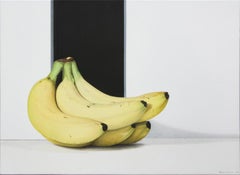 Acrylic Painting in Hyperrealism "Just Bananas..." by Nataliya Bagatskaya, 2020