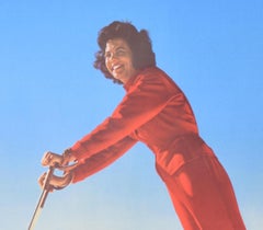 Adelboden original vintage Swiss skiing poster