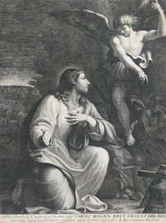 After Annibale Carracci (1560-1609) - 1627 Engraving, The Agony in the Garden