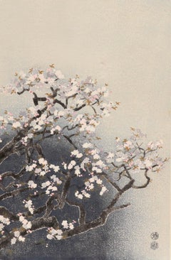 After Eiichi Kotozuka - Mid 20th Century Japanese Woodblock, Japanese Blossoms