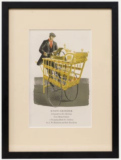 After Eric Ravilious (1903-1942) - 20th Century Lithograph, Knife Grinder