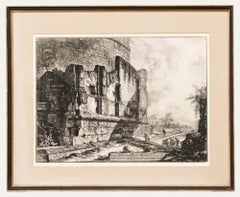 After Giovanni Battista Piranesi - 20th Century Engraving, Plautii Mausoleum