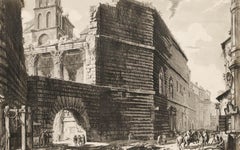 D'après Giovanni Battista Piranesi, gravure du début du 20e siècle, Forum of Nerva