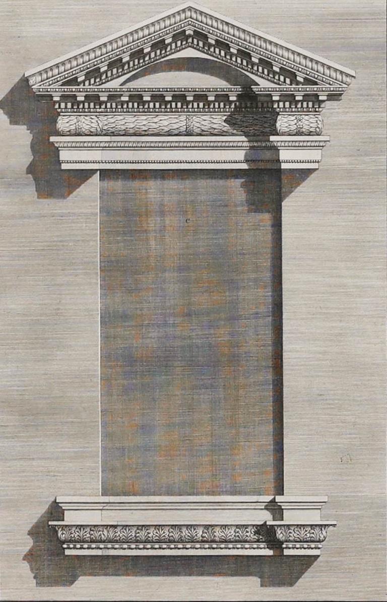 En  Paul Fourdrinier - Grabado del siglo XIX, Las ruinas de Palmira I - Print de Unknown