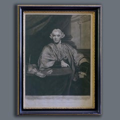 After Sir Joshua Reynolds, 18th Century Mezzotint Portrait of John Hely-Hutchins