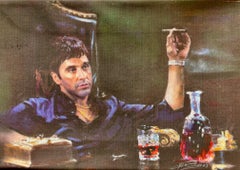 Retro Al Pacino in the Godfather